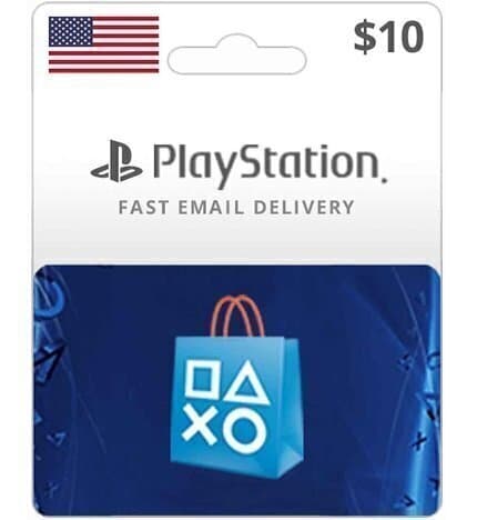 $10 PSN wallet top up – USA