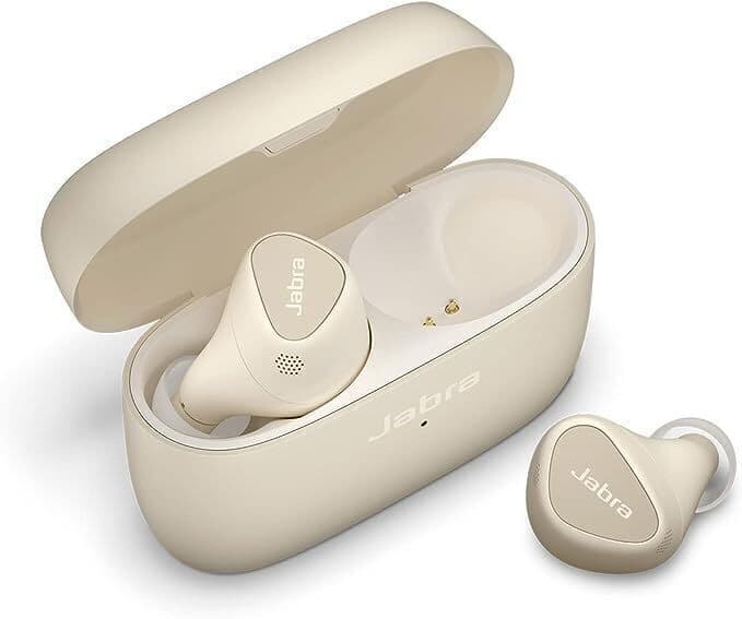 JABRA ELITE 5 TRUE WIRELESS BUDS GOLD BEIGE