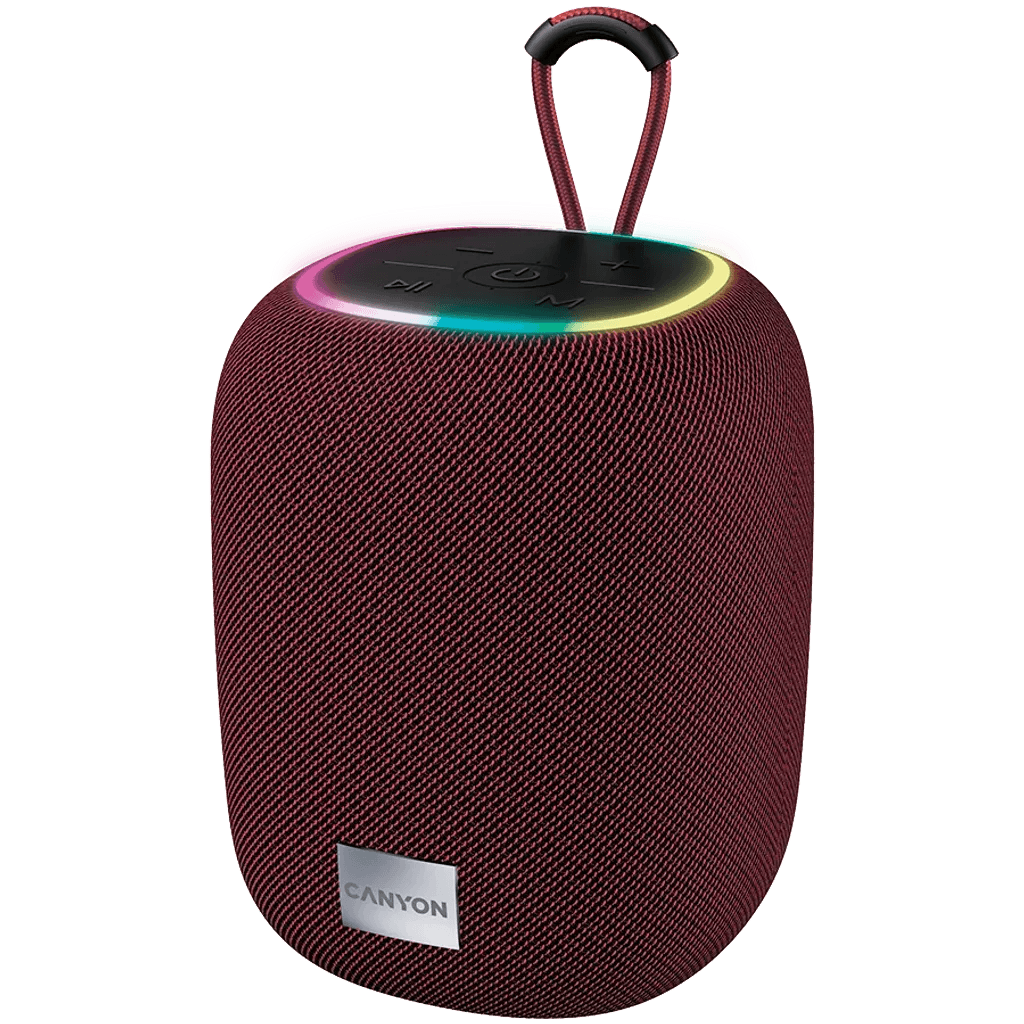 Canyon wireless bluetooth speaker bsp 8 red