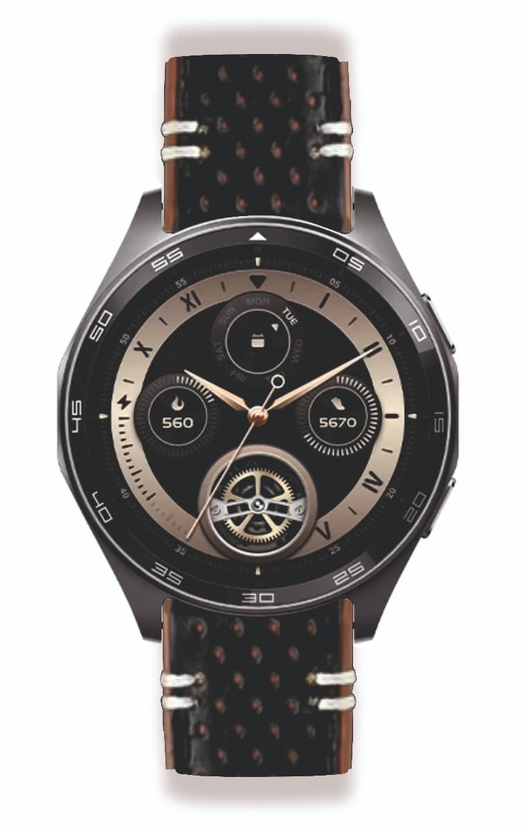 Acefit Watch 1 Pro With Leather Strap