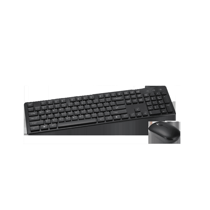 Micropack Elegant Wireless Keyboard & MouseCombo Black