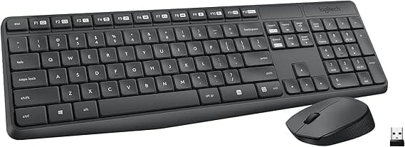 Logitech MK235 Wireless Keyboard and Mouse Combo