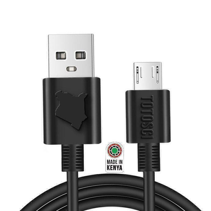 TOTOSCI Micro USB Cable Black